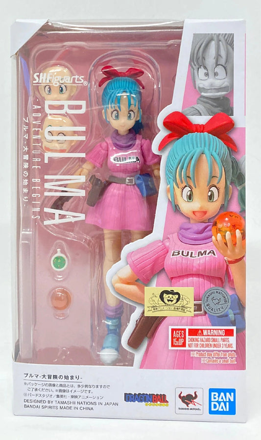 BANDAI SPIRITS SHFiguarts Bulma - The Beginning of the Great Adventure - Resale Edition