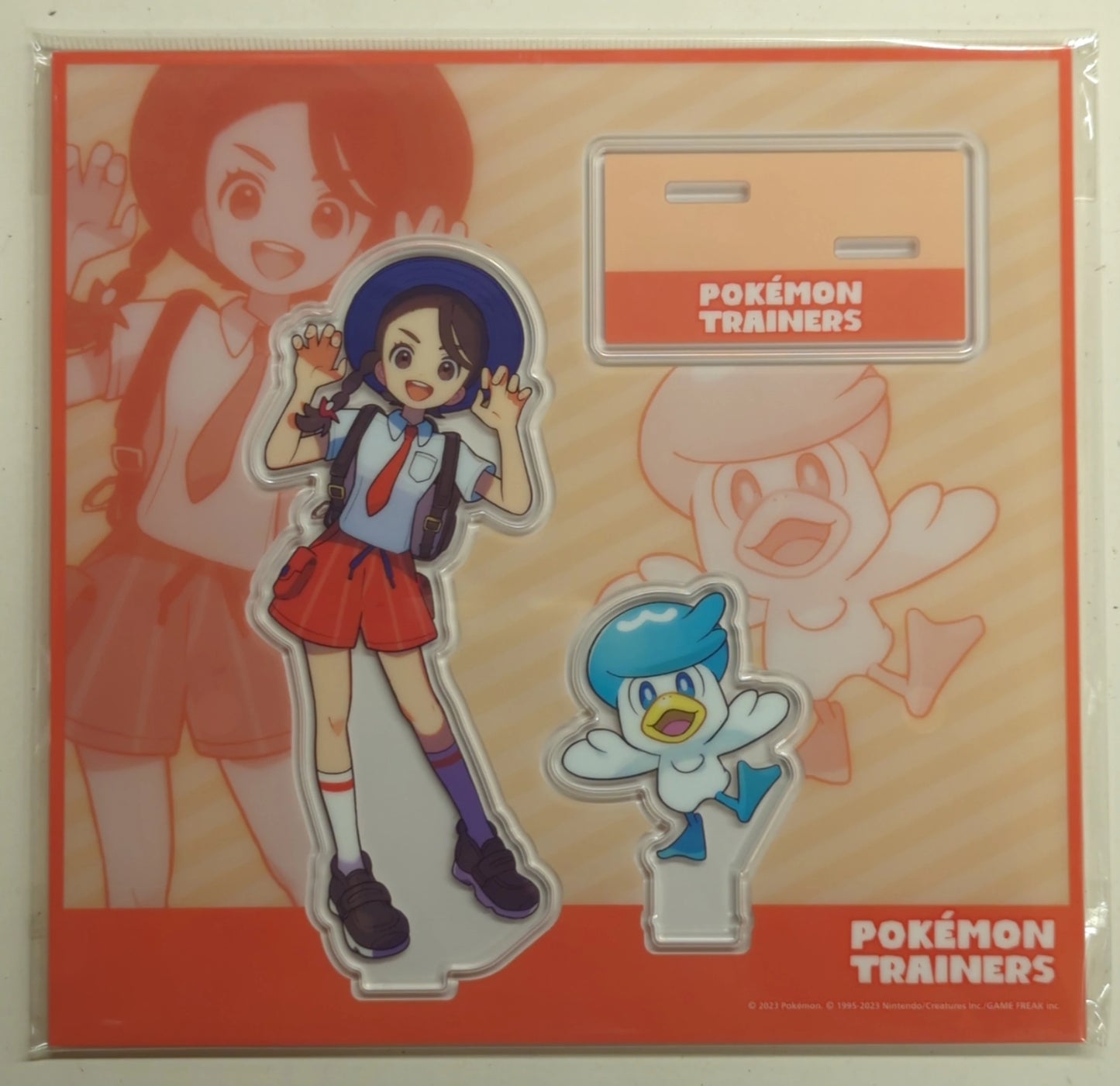 Pokemon Acrylic Stand / POKMON TRAINERS Pocket Monsters Aoi and Quascus