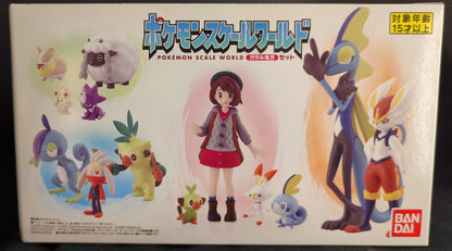 Bandai Pokemon Scale World Galar Region Pocket Monsters 1 Box set Pokemon Scale World Galar Region