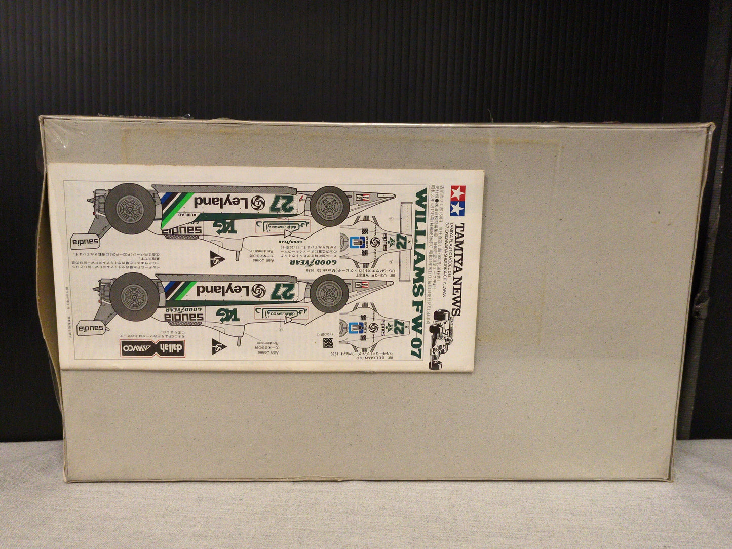 Tamiya 1/20 Grand Prix Collection Williams FW-07 14