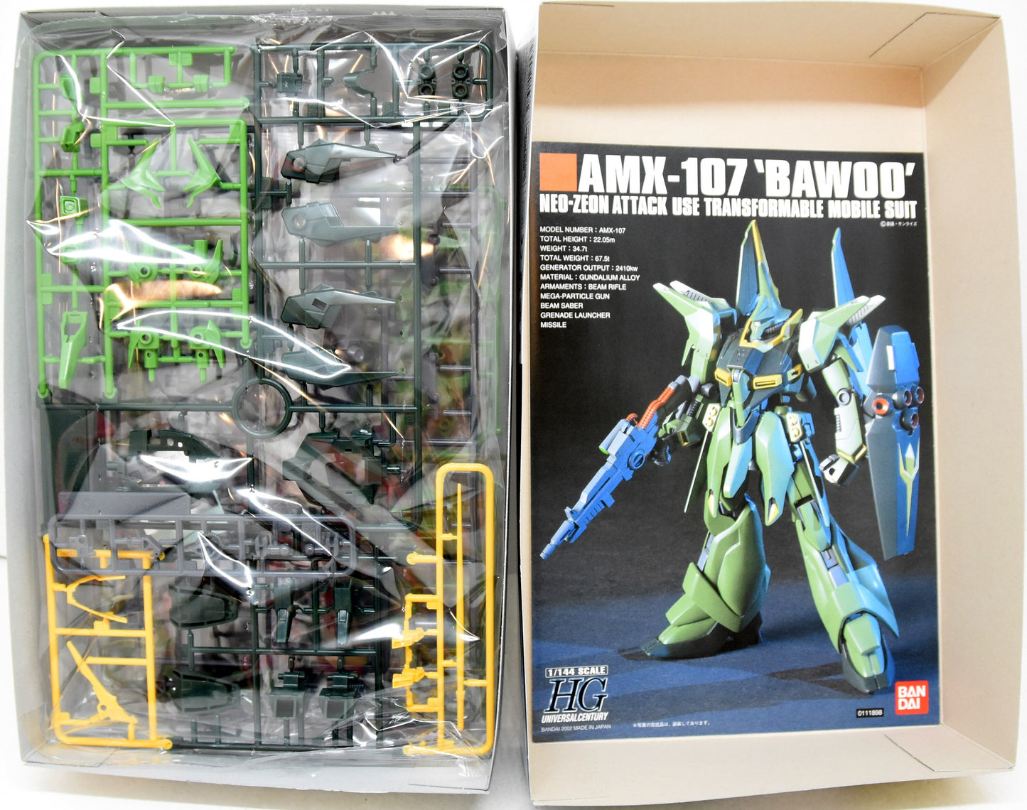 Bandai Spirits HGUC 1/144 Bandai Namco Bawoo (Mass Production Type) 031