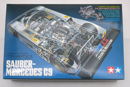 Tamiya 1/24 Sports Car series No.9 1 Sauber Mercedes C9 24091 (List Price: 1,600 yen)