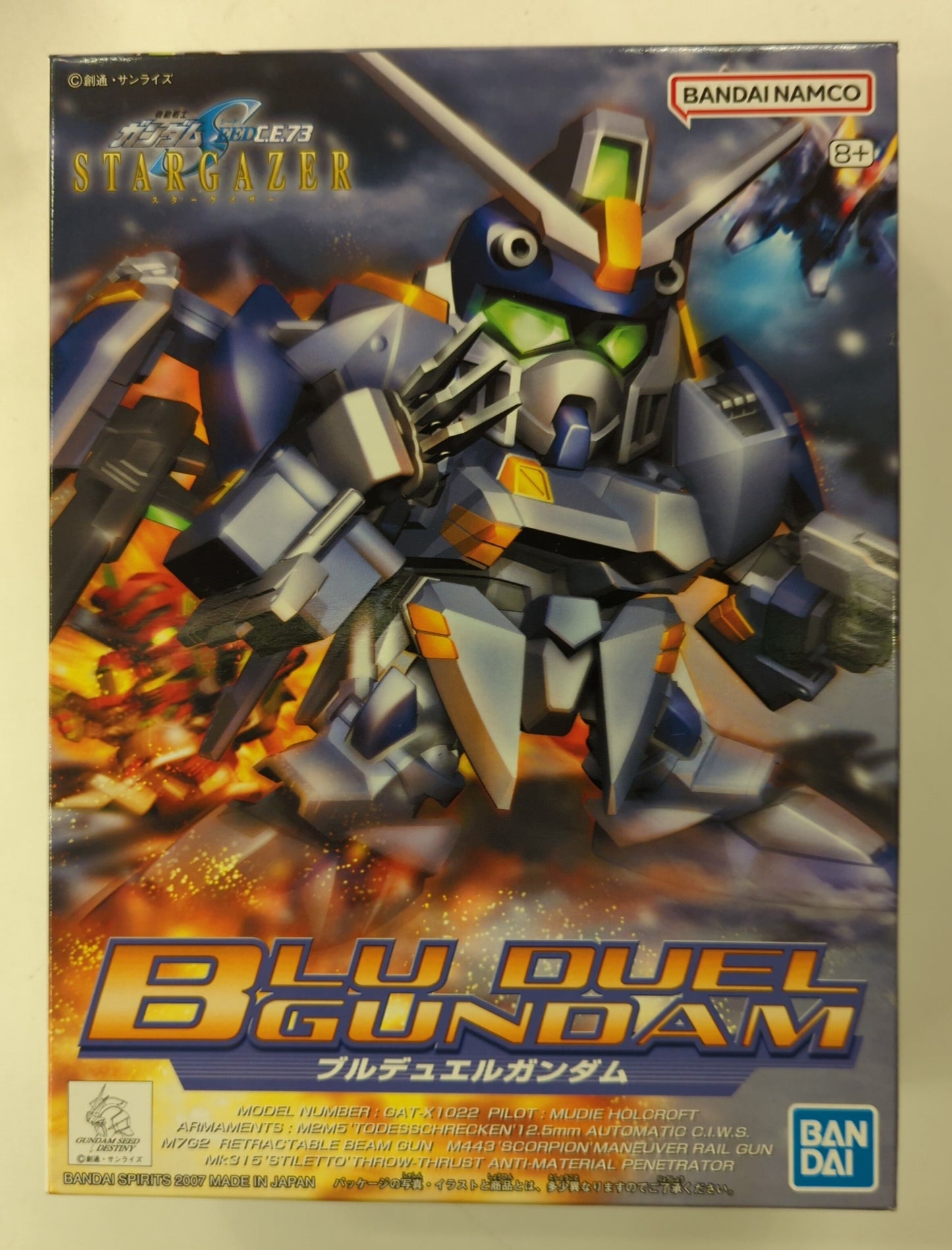 Bandai Spirits BB Senshi Bandai Namco Edition Blu Duel Gundam 295