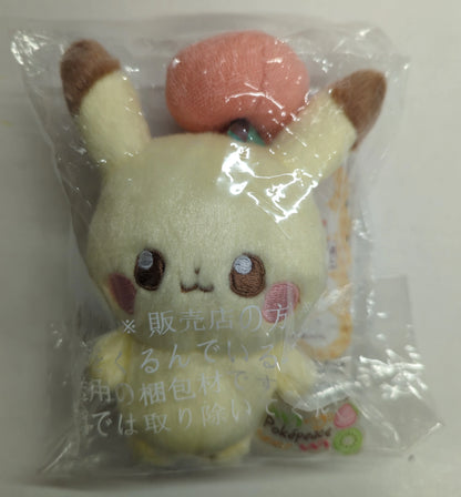 Takara Tomy Arts Plush Stuffed Toy Mascot with Chain (Colorful Ver.) Poke Piece Pikachu