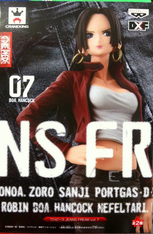 Banpresto JEANS FREAK vol.7 Hancock Special Color B Red