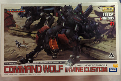 Kotobukiya ZOIDS 1/72 HMM Zi-024 Command Wolf Irvine Specification 002L