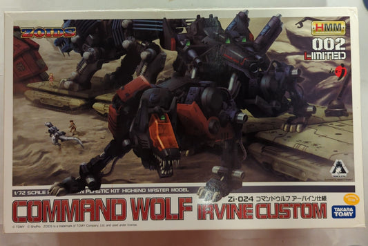 Kotobukiya ZOIDS 1/72 HMM Zi-024 Command Wolf Irvine Specification 002L