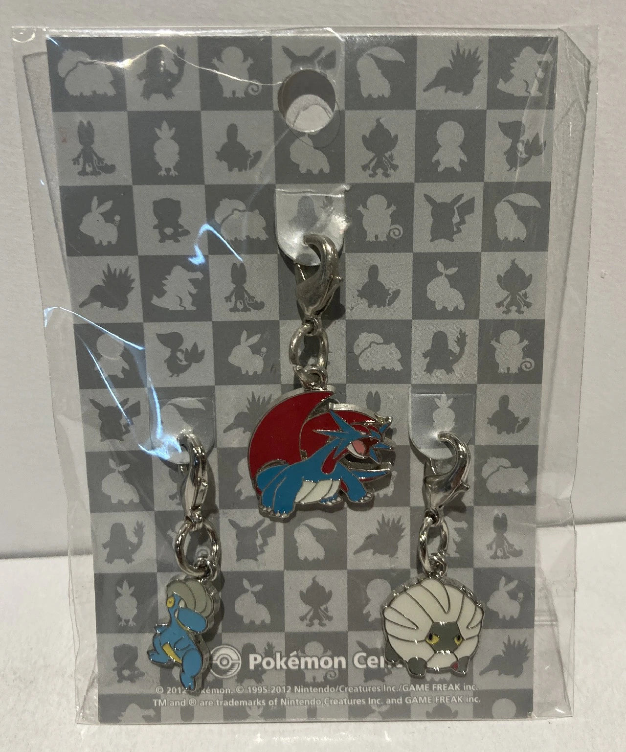 Pokemon Center Metal charm 371 372 373 Pokemon Shelgon Bagon Salamence