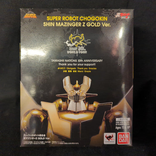 Bandai - Super Robot Chogokin - Shin Mazinger Z Gold Ver.