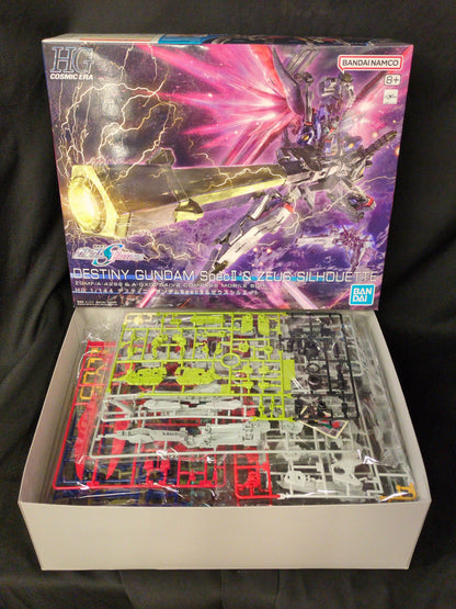BANDAI SPIRITS HG 1/144 Mobile Suit Gundam SEED FREEDOM Destiny Gundam Spec II and Zeus Silhouette 258