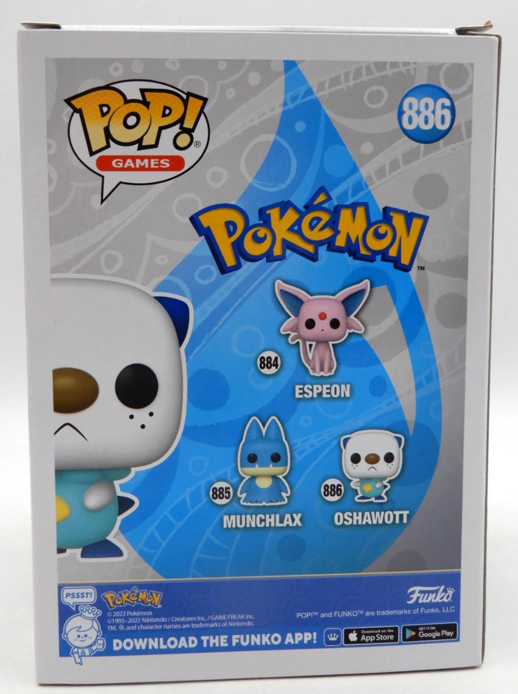 FUNKO POP! / GAMES Pokemon OSHAWOTT 886
