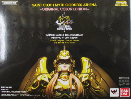 Bandai Saint Seiya Myth Cloth goddess Athena / Saori Kido ORIGINAL COLOR EDITION OCE