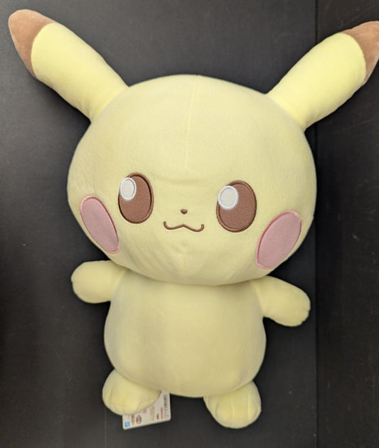 Bandai Spirits Super Mofugu Plush Stuffed Toy Poke Piece Pikachu