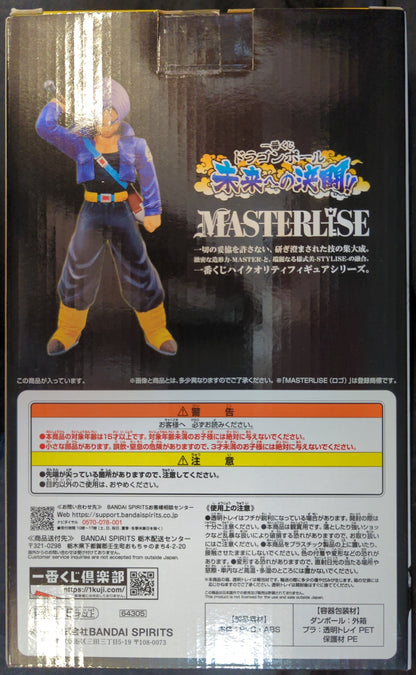 Bandai Spirits Ichiban Kuji Dragon Ball Duel to the Future!!  B-Prize MASTERLISE [Trunks]