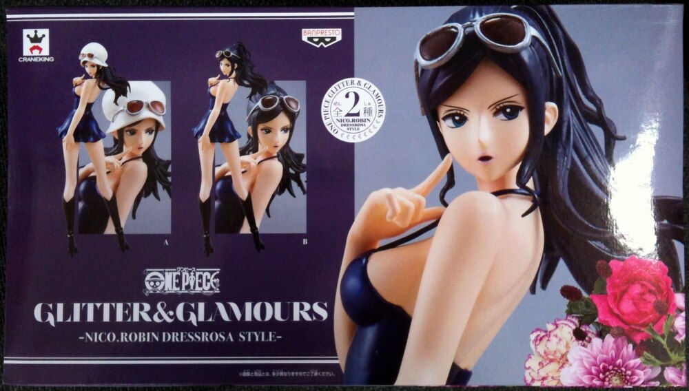 Banpresto GLITTERandGLAMOURS NICO.ROBIN DRESSROSA STYLE One Piece Nico Robin