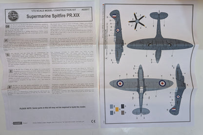 AIRFIX 1/72 SUPERMARINE SPITFIRE PRXIX