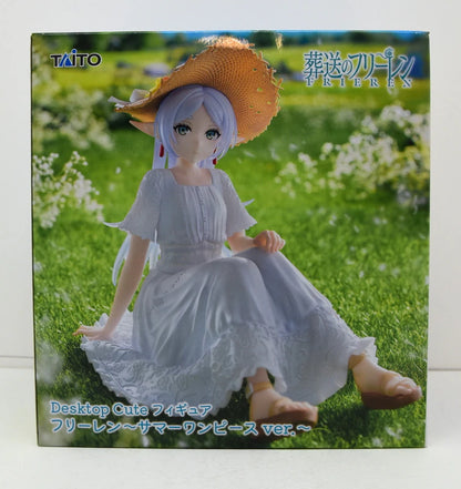 Taito Desktop Cute Figure: Frieren: Beyond Journey's End - Frieren ~Summer Dress ver.~