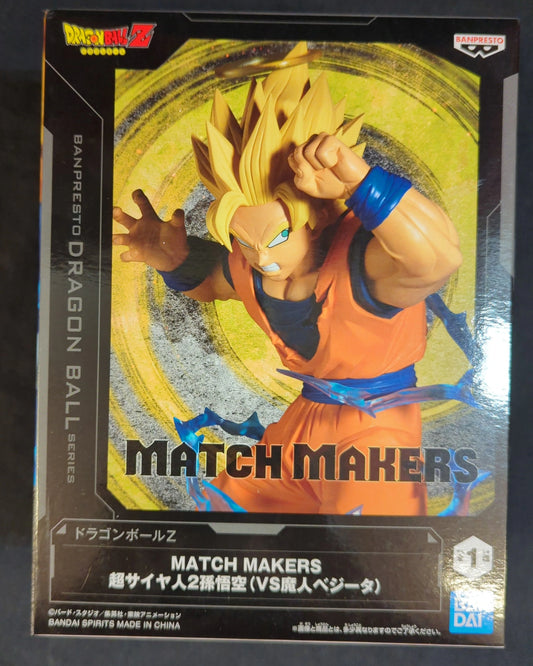BANDAI SPIRITS MATCH MAKERS Dragon Ball Z Super Saiyan 2 Son Goku (VS Majin Vegeta)