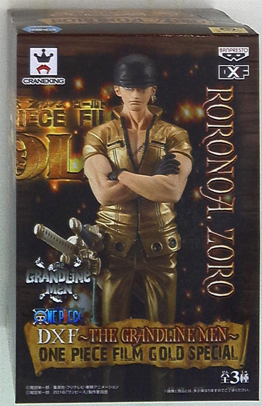 Banpresto DXF THE GRANDLINE MEN ONE PIECE FILM GOLD SPECIAL One Piece Zoro