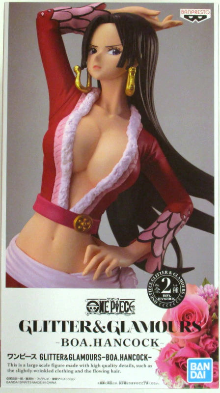 BANDAI SPIRITS GLITTER and GLAMOURS BOA HANCOCK Boa Hancock A/Red Dress
