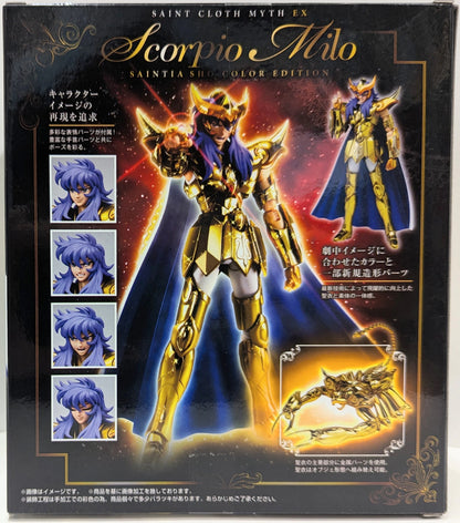 Bandai Saint Seiya Myth Cloth EX Scorpion Milo SAINTIA SHO COLOR EDITION