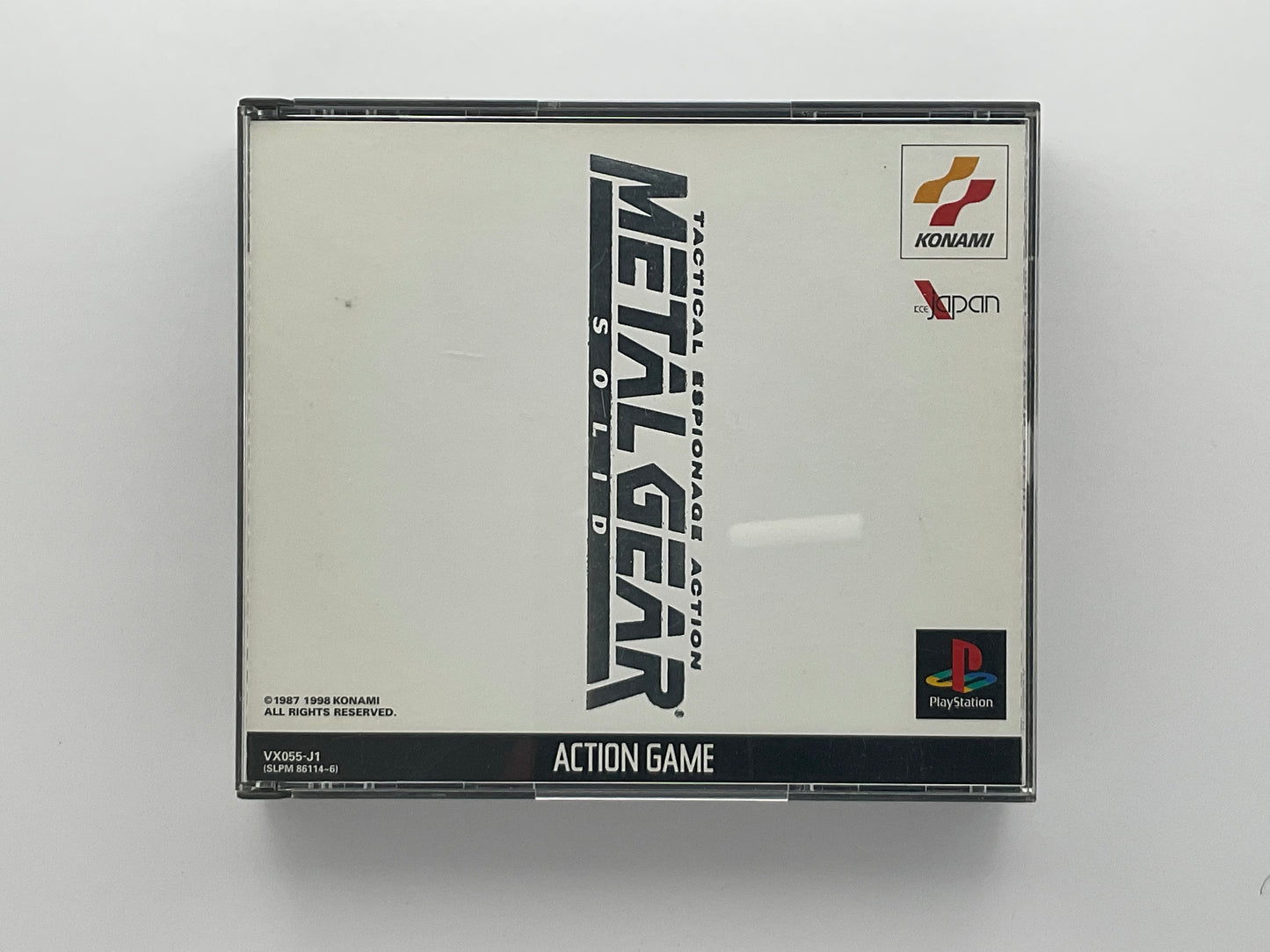 Metal Gear Solid NTSC-J PS1