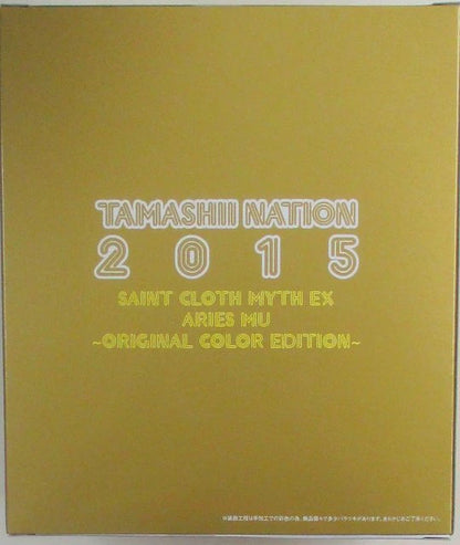 Bandai Saint Seiya Myth Cloth EX Aries Mu Original Color Edition