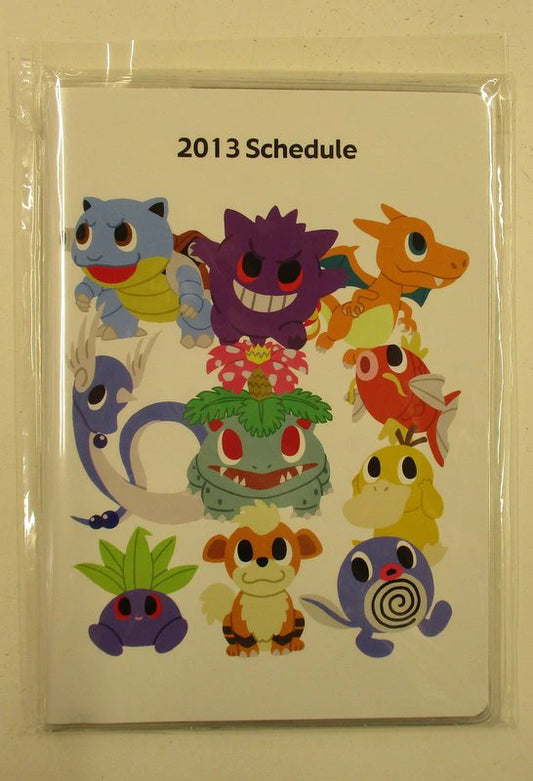 Pokemon Schedule Book 2013 Pocket Monsters Pokemon Time