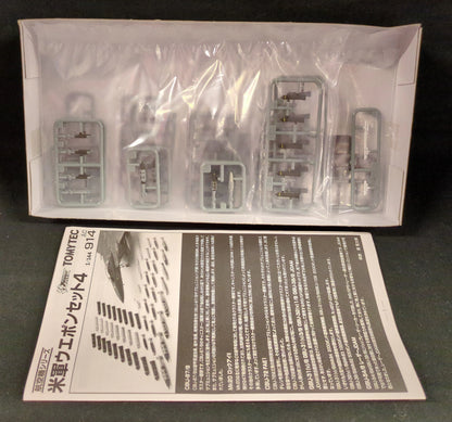 Tomytec 1/144 GiMIX Aircraft series Set di armi militari statunitensi preverniciate 4 AC914