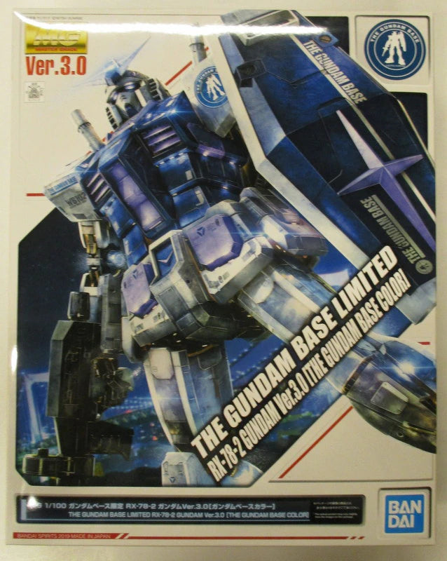 Bandai Spirits MG/Gundam Base Limited Mobile Suit Gundam RX-78-2 Gundam Ver.3.0 Gundam Base Color