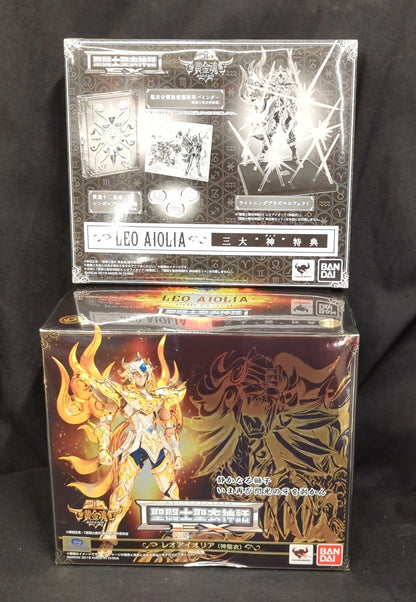 BANDAI Saint Seiya Myth Cloth EX Masami Kurumada Leo aiolia (God Cloth/With First Edition Bonus Item included