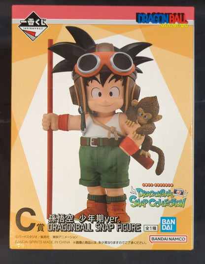 Bandai Spirits Ichiban Kuji Dragon Ball SNAP COLLECTION C Prize Son Goku Shonen ver. DRAGONBALL SNAP FIGURE