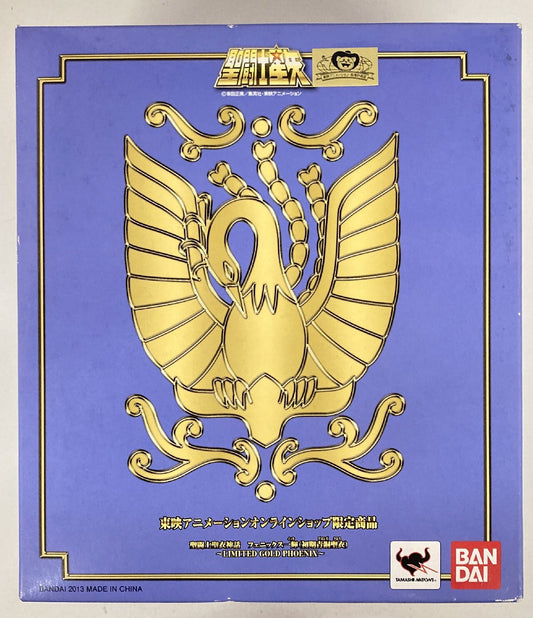 Bandai Saint Seiya Myth Cloth Masami Kurumada Phoenix Ikki/First Bronze Cloth -LIMTED GOLD PHOENIX-
