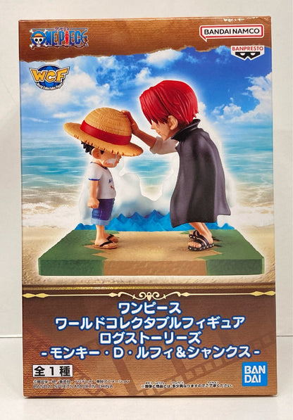 BANDAI SPIRITS WCF One Piece Log Stories Monkey D Luffy and Shanks