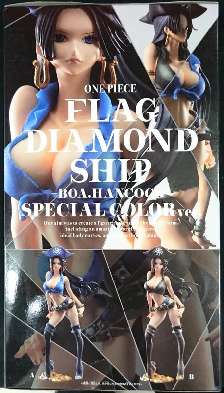 Banpresto Flag Diamond Ship Boa Hancock-SPECIAL COLOR ver. One Piece Hancock (Navy)