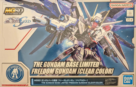 Bandai Namco MGSD Mobile Suit Gundam SEED Freedom Gundam Clear Color