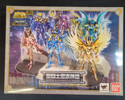 BANDAI Saint Seiya Myth Cloth Masami Kurumada 10th Anniversary DX Display Stage set