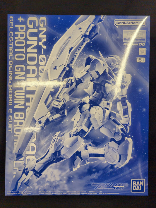 BANDAI SPIRITS MG 1/100 Mobile Suit Gundam 00 P Gundam Astraea + Proto GN Twin Broad Blade