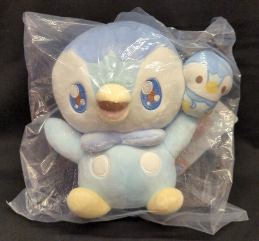 Bandai Spirits Ichiban Kuji PokePeace PEACE Saihou no Hitotomo B-Prize Piplup Plush Stuffed Toy