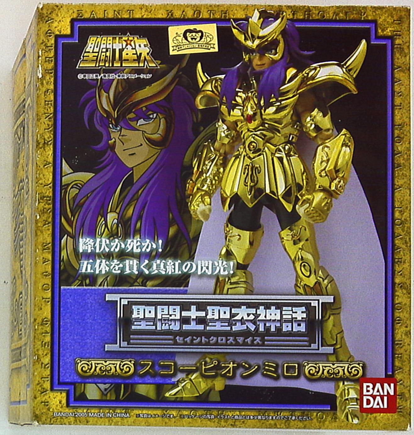 Bandai Saint Seiya Myth Cloth Scorpion Milo