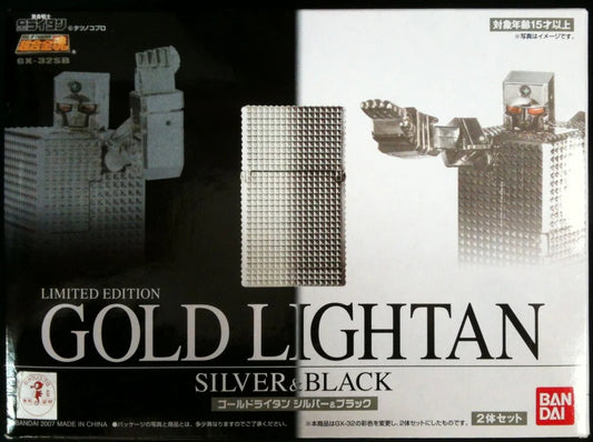 Bandai Soul of Chogokin GX32SB Gold Lightan Silver and Black GX32SB