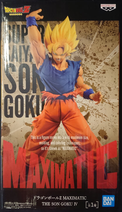 BANDAI SPIRITS MAXIMATIC THE SON GOKU IV Super Saiyan Son Goku
