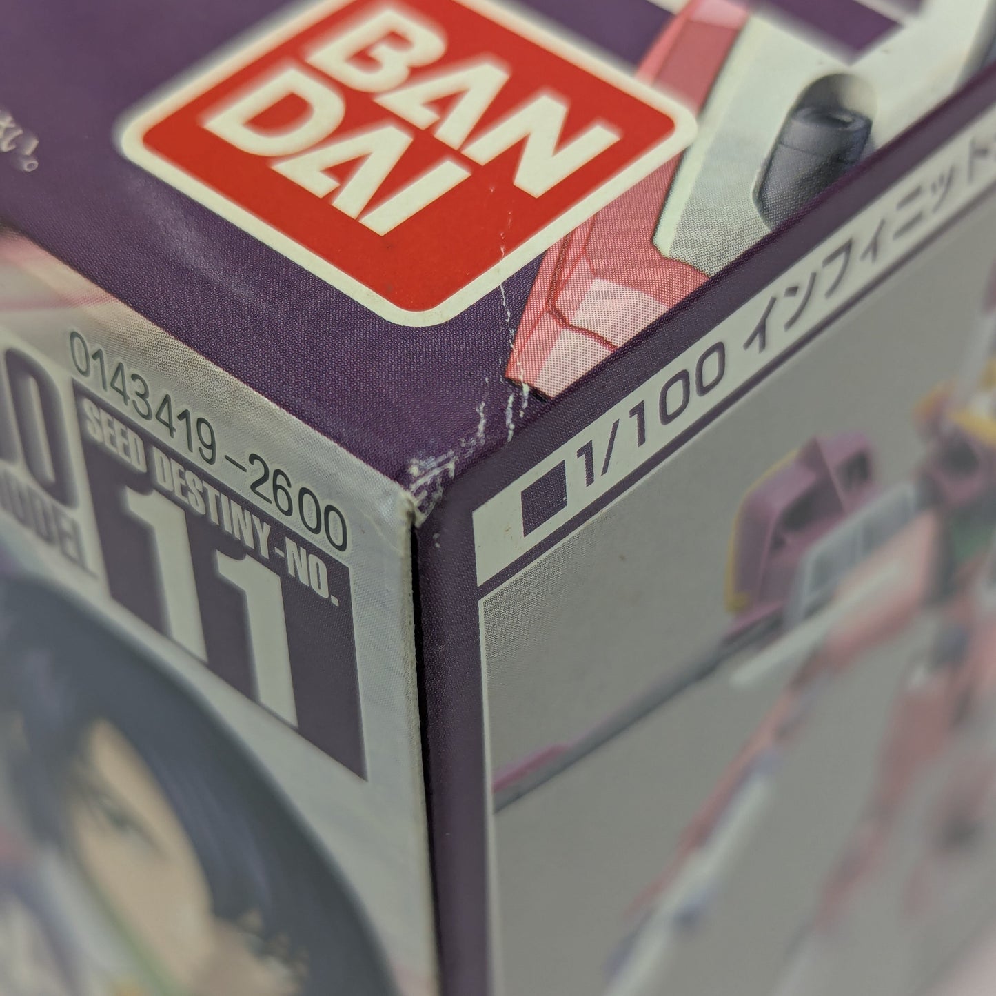 Bandai 1/10 0 Mobile Suit Gundam Seed DESTINY Infinite Justice Gundam With First Edition Bonus Item First edition included