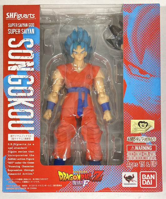 Bandai SH Figuarts Dragon Ball Z - Resurrection 'F' Super Saiyan God SS (Super Saiyan) Son Goku