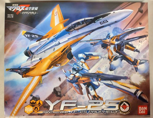 Bandai 1/72 3-form Kanzen Henkei model YF-25 Prophecy FamilyMart limited theater Bonus Item Macross F Void Diva