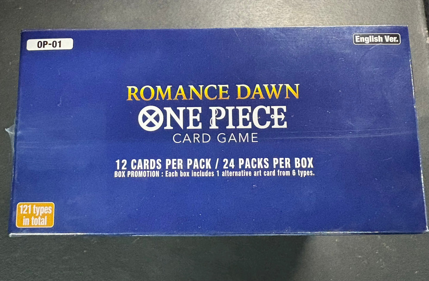 Booster pack ROMANCE DAWN (English version/first edition/blue bottom) [Unopened BOX] {-}