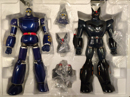 Bandai Soul of Chogokin Tetsujin 28 (Messenger of the Sun) and Black Ox GX-44S