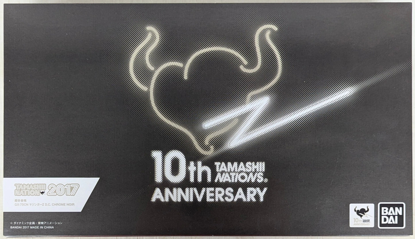 Bandai Soul of Chogokin Mazinger Z DC CHROME NOIR GX70CN