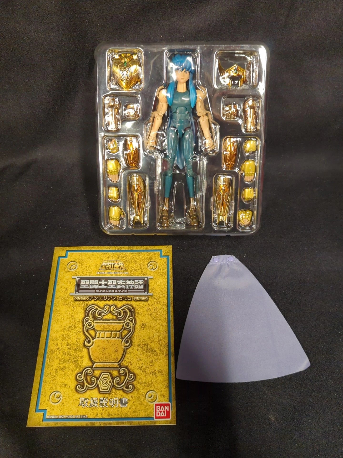 BANDAI Saint Seiya Myth Cloth Masami Kurumada Aquarius Camus/Resale Edition