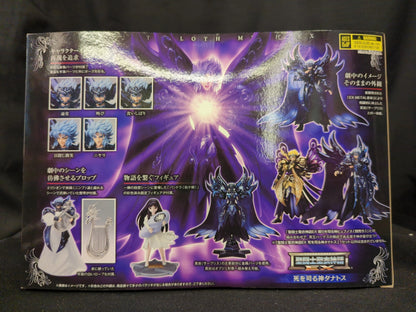 BANDAI NAMCO/BANDAI Saint Seiya Myth Cloth EX/ EX METAL Body by Masami Kurumada , Death-ruling god Thanatos, from Saint Seiya: Hades, the King of the Seiya , Hades Chapter